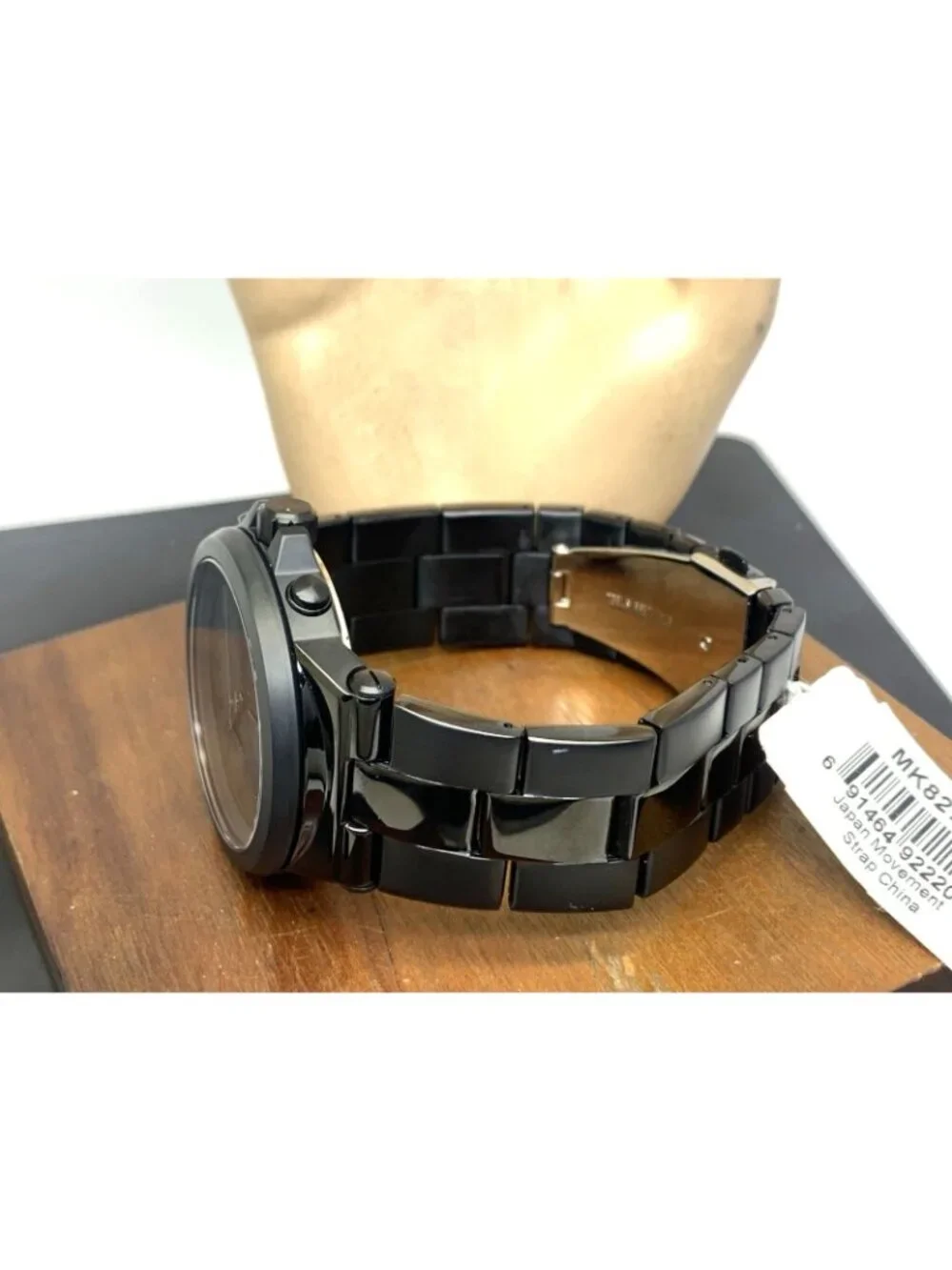 Michael Kors Men's Watch MK8279 Quartz Chronograph Black Dial Stainless Steel